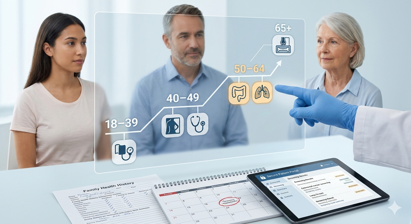 Health Screenings Explained: What to Get, When, and Why It Can't Wait