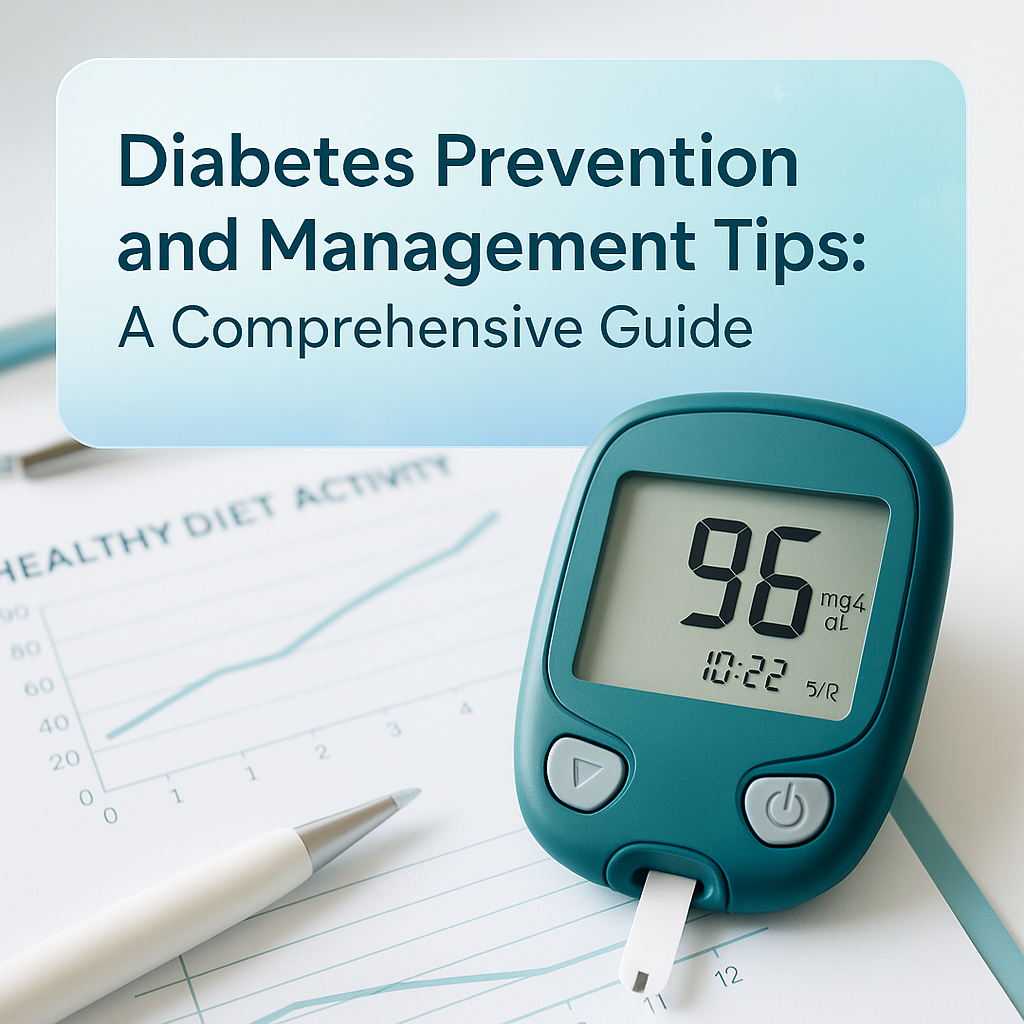 Diabetes Prevention and Management Tips: A Comprehensive Guide
