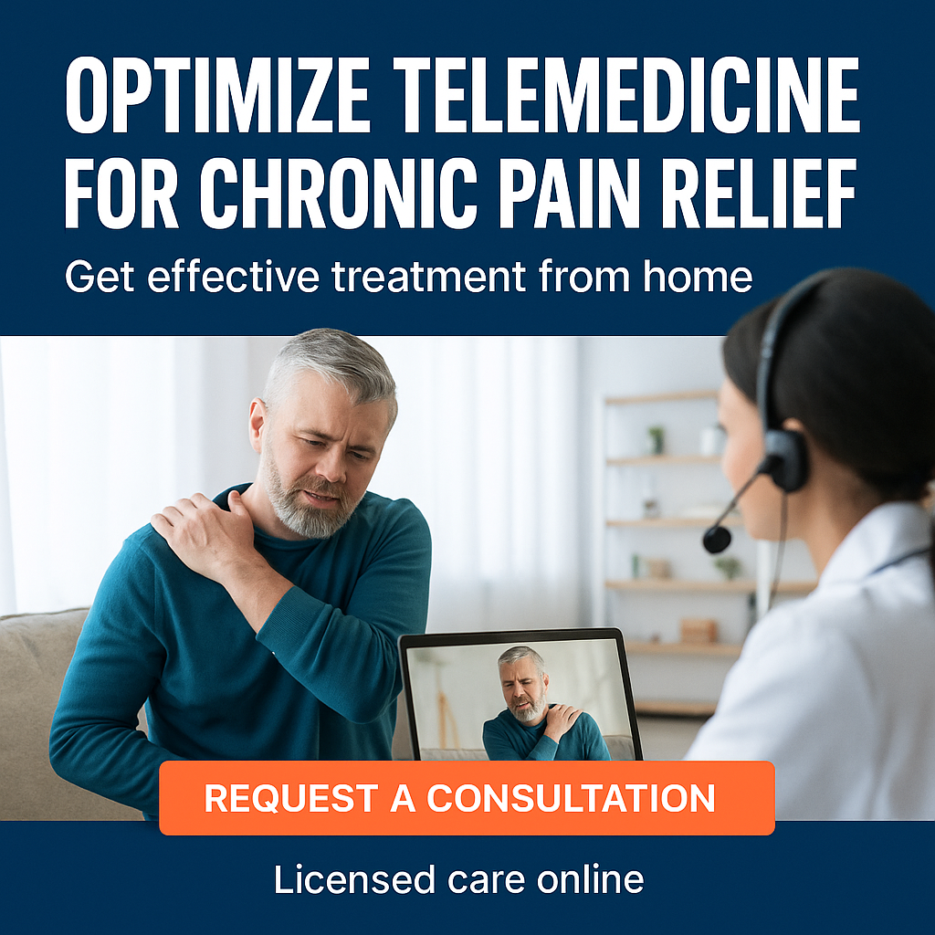 Optimizing Telemedicine for Chronic Pain Management