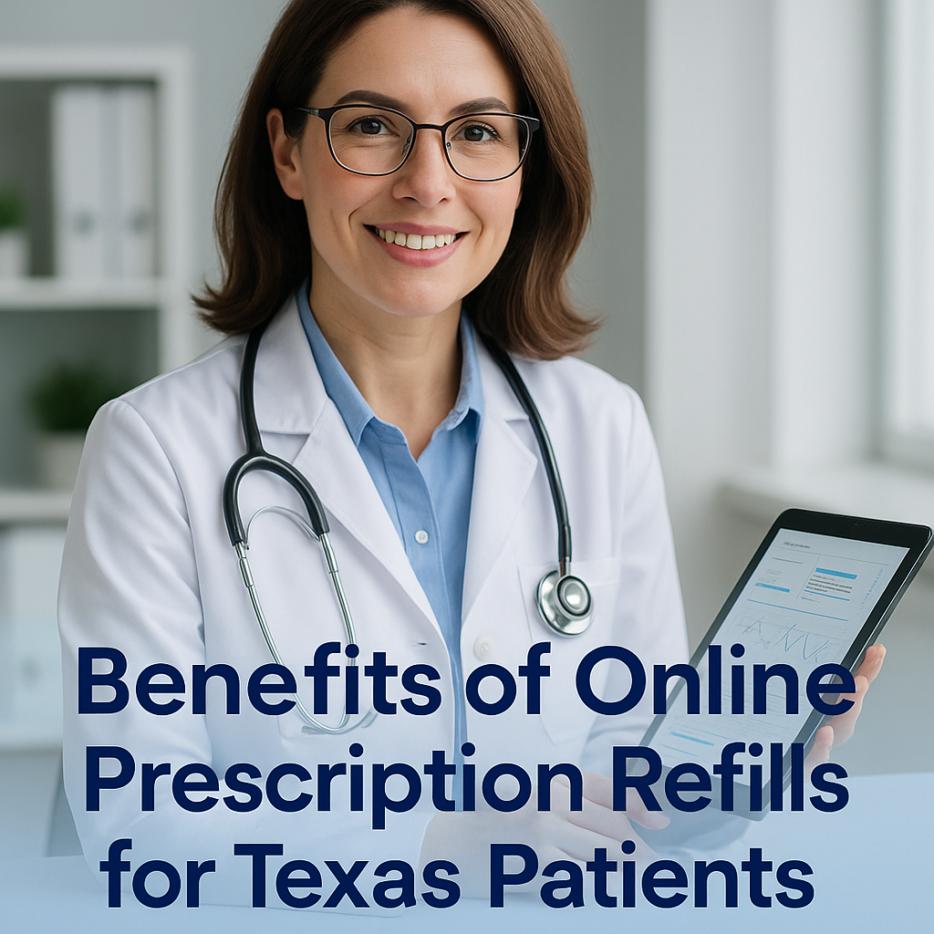 Benefits of Online Prescription Refills for Texas Patients